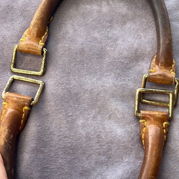 Louis Vuitton Vanchetta Leather Keepall Speedy Strap Replacement Set t12 - Picture 2 of 8